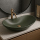 умивальник Rea Royal 60 35,5x61,5 olive mat (REA-U6372)