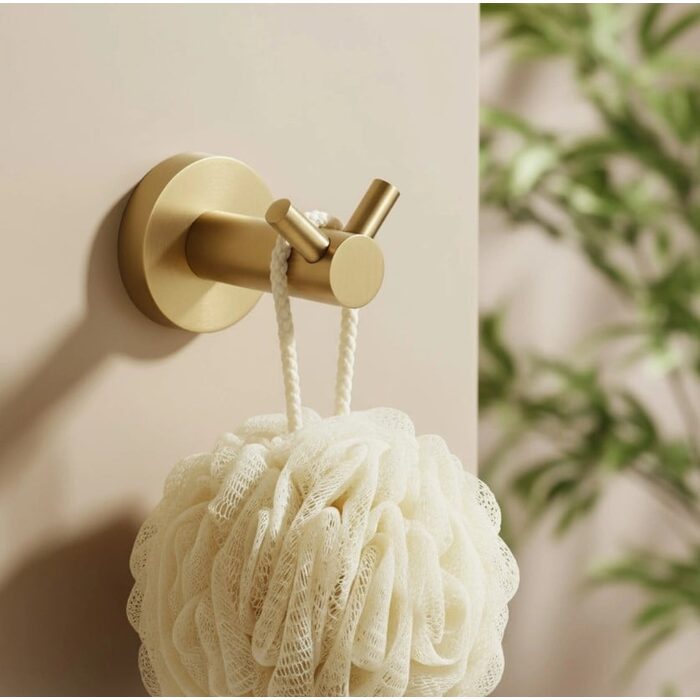 гачок подвійний Rea Leo brush gold (REA-88043)