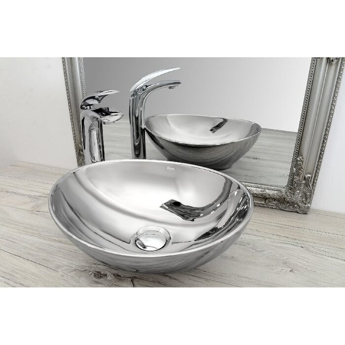 умивальник Rea Sofia 34,5x40,9 silver n (REA-U0852)