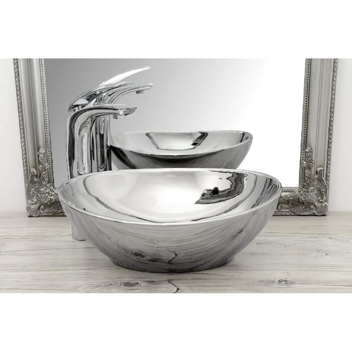 умивальник Rea Sofia 34,5x40,9 silver n (REA-U0852)