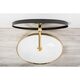 умивальник Rea Melania 40,5x60 gold/white (REA-U1050)