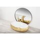 умивальник Rea Melania 40,5x60 gold/white (REA-U1050)