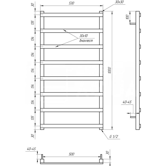 Сушка для рушників Basis Light