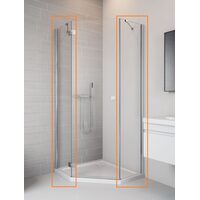 Комплект бокових стінок Essenza New PTJ 90 Z x 90 S, RADAWAY