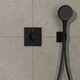 15572670 HG ShowerSelect Comfort E Зовнішня частина термостата на 2 споживачі, чорний матовий (1 сорт)