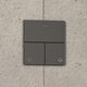 15573340 HG ShowerSelect Comfort E Перемикач режимів прихованого монтажу на 3 режими, brushed black chrome (1 сорт)