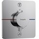 15583000 HG ShowerSelect Comfort Q Зовнішня частина термостата на 2 споживачі, хром (1 сорт)
