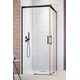 Душова кабіна (половина) Idea Black KDD 110 права, RADAWAY