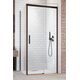 Душові двері Idea Black KDJ 120 праві, RADAWAY