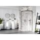 Комплект бокових стінок Idea Black PDD 120L×80R, RADAWAY