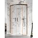 Комплект бокових стінок Idea Black PDD 120L×80R, RADAWAY