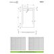 Душовий піддон Teos F 130x80 см white, RADAWAY