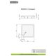 Душовий піддон Rodos C Compact 80x80 см, RADAWAY