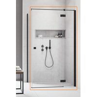 Душові двері Essenza New Black KDJ 100 праві, RADAWAY