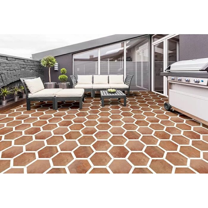 Плитка керамогранітна Sacramento Marron Pino 220x250 Monopole