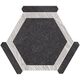Плитка керамогранітна Oregon Gris Grafito 220x250 Monopole