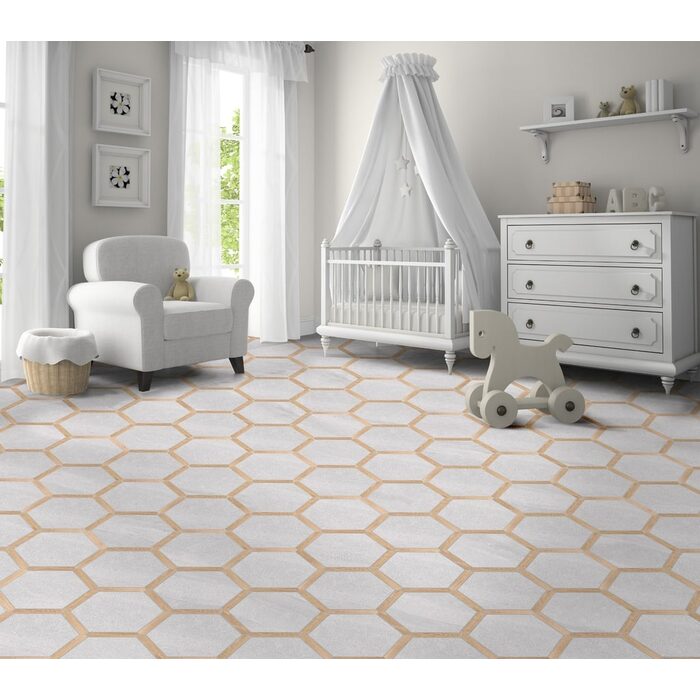 Плитка керамогранітна Oregon Gris Haya 220x250 Monopole