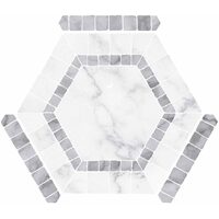 Плитка керамогранітна Ibiza White 220x250 Monopole