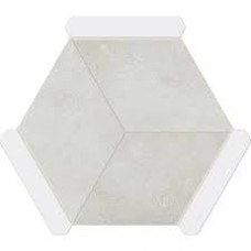 Плитка керамогранітна Rockville White 220x250 Monopole