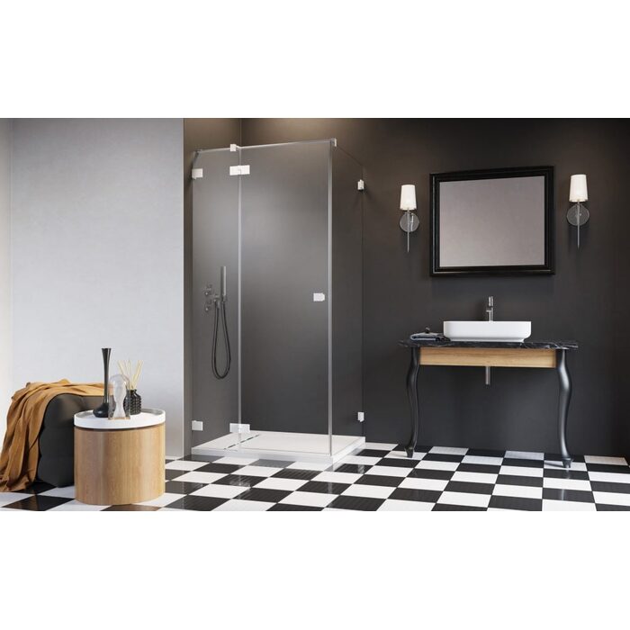 Душові двері Essenza Pro White KDJ 110 праві, RADAWAY