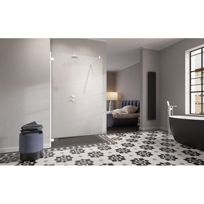 Душова стінка Essenza Pro White Walk-in 100, RADAWAY