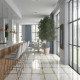 Плитка керамогранітна Lookback White LAP 894,6x894,6 Land Porcelanico