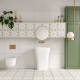Плитка керамогранітна Soul White NAT 595,5x595,5 Land Porcelanico