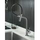 MP119400CR Змішувач кухонний Lamp, лійка з ручним душем на магніті, хром Nobili ІТАЛІЯ