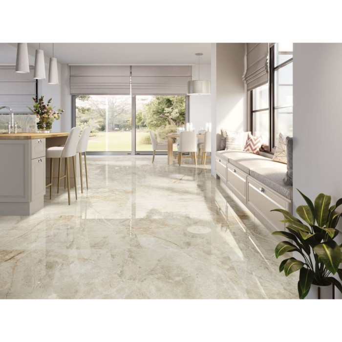 Плитка керамогранітна 1850 Tamesis Sand RECT 1000x1000 Porcelanite Dos