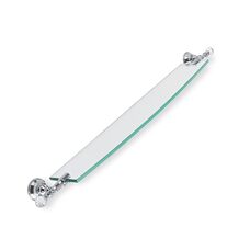 SL0408 Поличка склян Smart Light, хром Stilhaus ІТАЛІЯ