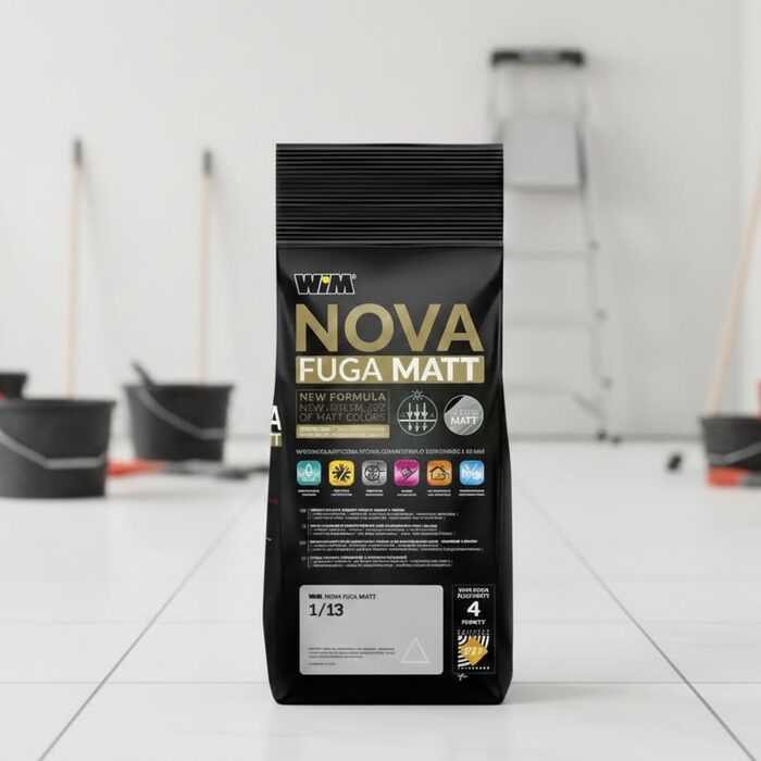 Зат WIM  NOVA FUGA MATT 1/13  2кг цементний  (сірий) (1 сорт)