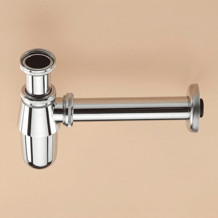 53012100 Сифон д/раковини, хром (1 сорт)