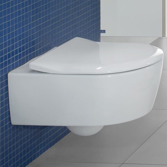 5656RS01 AVENTO Унітаз підвісний DirectFlush з кришкою QuickRelease/SoftClosing, White Alpin (1 сорт)
