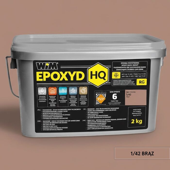 Зат WIMEPOXYD HQ 1/42 2кг  коричн (1 сорт)