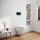 5656HR01 AVENTO Унітаз підвісний DirectFlush з кришкою QuickRelease/SoftClosing, White Alpin (1 сорт)
