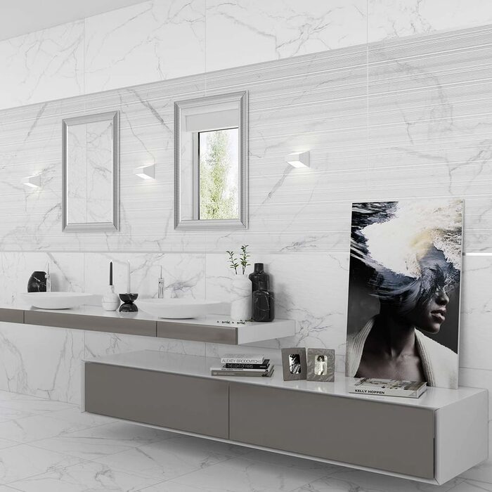QP8320BMB-F CARRARA MAT (1 сорт)