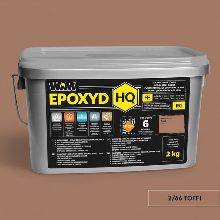 Зат WIMEPOXYD HQ 2/66 2кг тоффі (1 сорт)