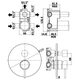 LIG019ST  Light exclusive Змішувач для душу, steel looking (1 сорт)
