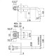 LIG006CR70 LIGHT Змішувач раковини, вилив 175 (178) мм , хром (1 сорт)