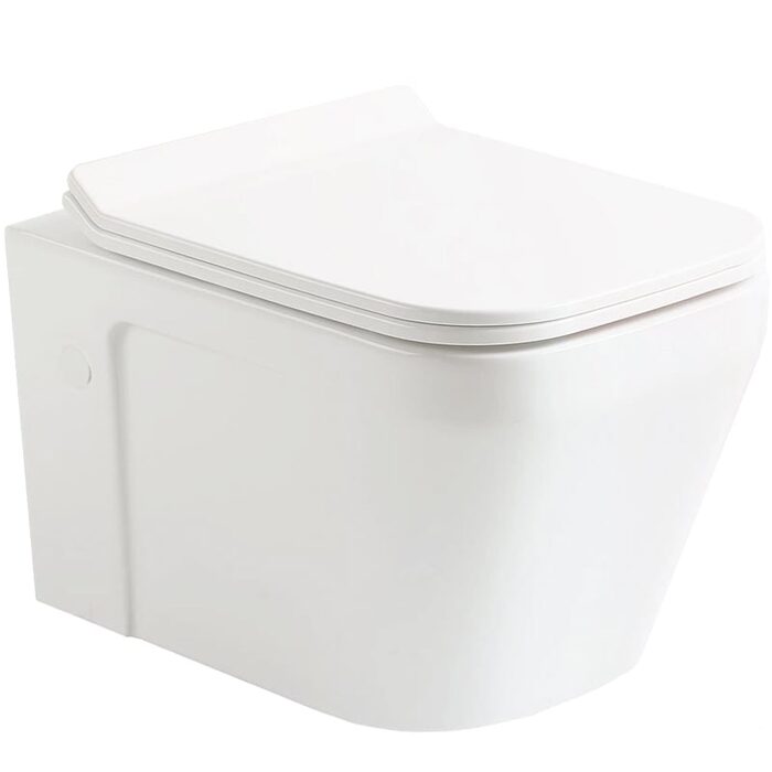 3020120 UP Підвісний безобідковий унітаз+кришка quick-fix, soft-close (1 сорт)