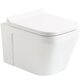 3020120 UP Підвісний безобідковий унітаз+кришка quick-fix, soft-close (1 сорт)