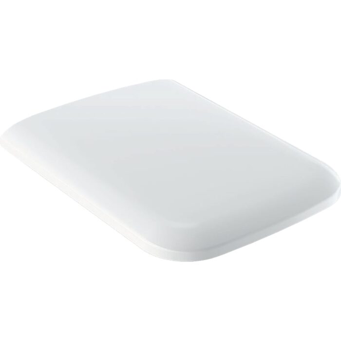 571910000  iCon Square Сидіння з кришкою для унітаза, дюропластове, металеві петлі, із Soft-close, колір білий (1 сорт)