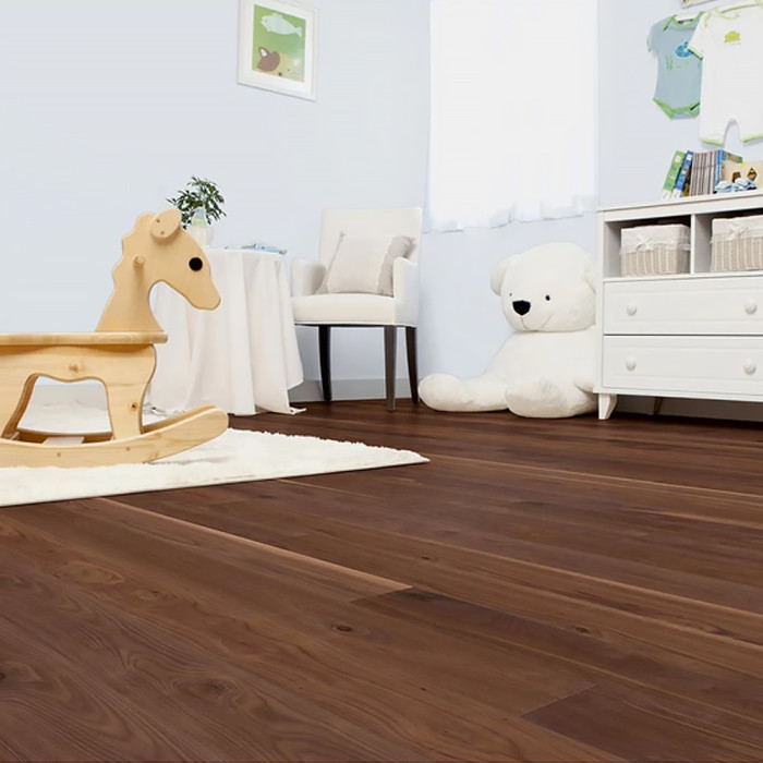 Паркетна дошка S08 Walnut plank 1231N, natural oil-treated (1 сорт)