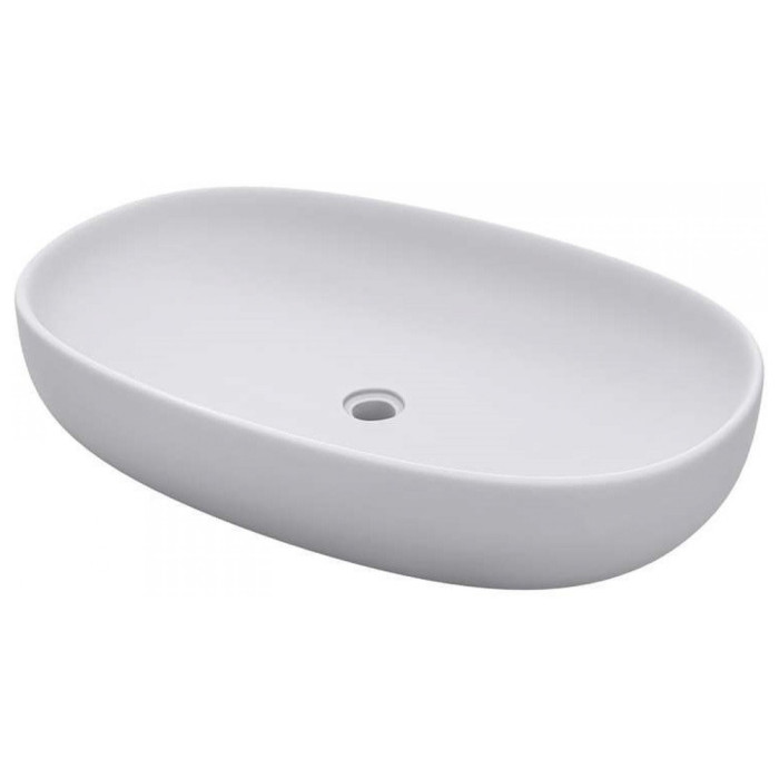 FEECT5500500A FEELING Раковина на стільницю, овальна, білий матовий, 55см (1 сорт)
