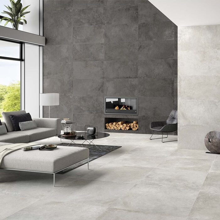 LORRAINE DARK GREY RECT. (1 сорт)