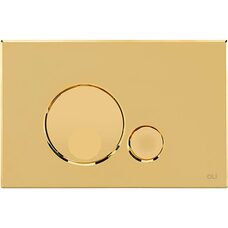 152954 GLOBE клавіша подвійного змиву, золото (1 сорт)
