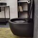 3020155B ACQUA NEW Унітаз підвісний безобідковий, тонка кришка soft-close, quickfix, чорний матовий( 2пак) (1 сорт)