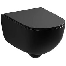 003 709 008 PIN Унітаз підвісний, без обідка(-Rimless), колір Nero gloss (1 сорт)