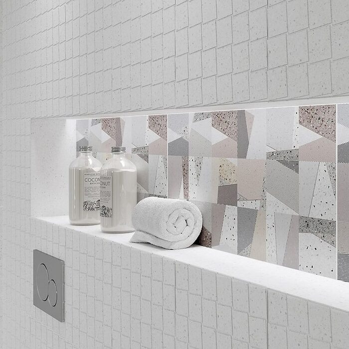 ROVENA LIGHT GREY MOSAIC (1 сорт)