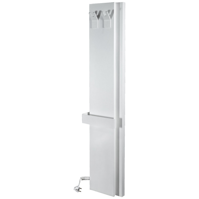 1268 Рушникосушка DEWEIT-Whole Wall 1250*290 з функцією обігріву, білий мат (1 сорт)